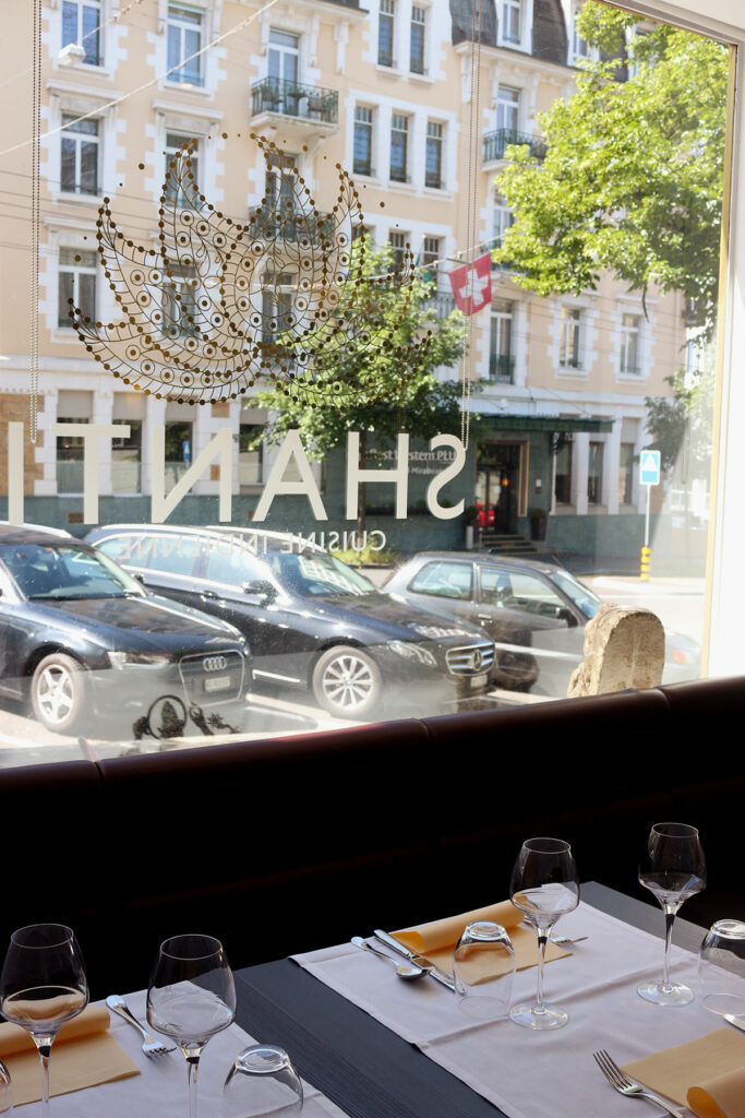 Shanti restaurant lausanne indien